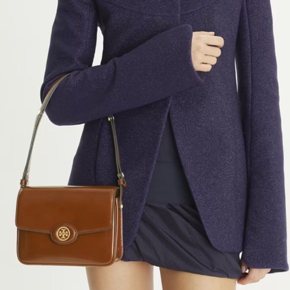 Tory Burch ROBINSON SPAZZOLATO CONVERTIBLE SHOULDER BAG - Picture 6 of 14